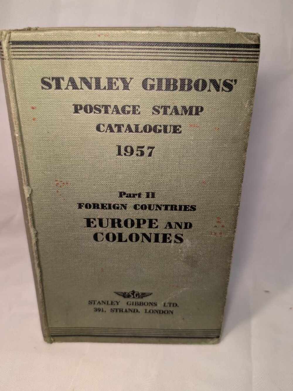 1957 Stanley Gibbons Postage Stamp Catalogue Part II Europe Colonies Stamp Colle